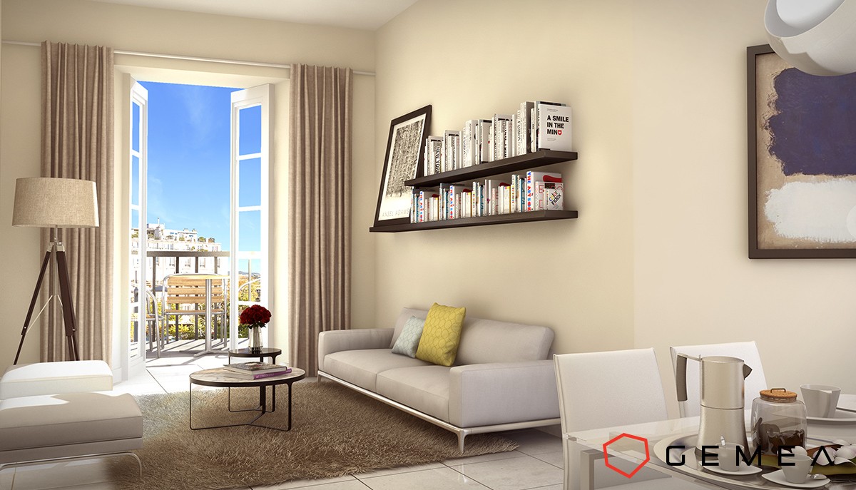Perspective 3d intérieure réalistes